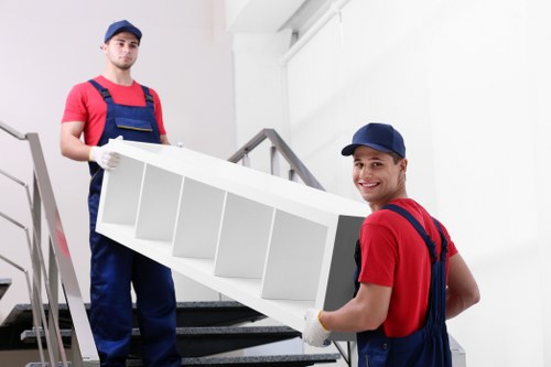 Business office relocation and storage services in Maidavale