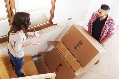 Clean and organized furniture storage Maidavale facility