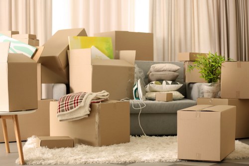 Secure and stylish office storage setup in Maidavale