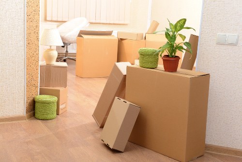 Organized storage facility representing Maidavale Storage services